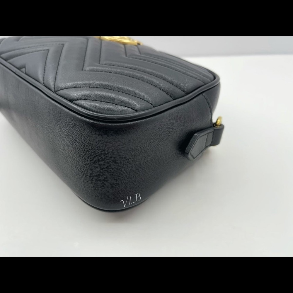 ♥️SOLD♥️Gucci Marmont Matelasse Small - Picture 7 of 8